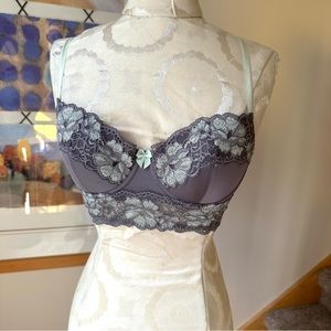 Adore Me 34C Bra - Bustier-Style Lace